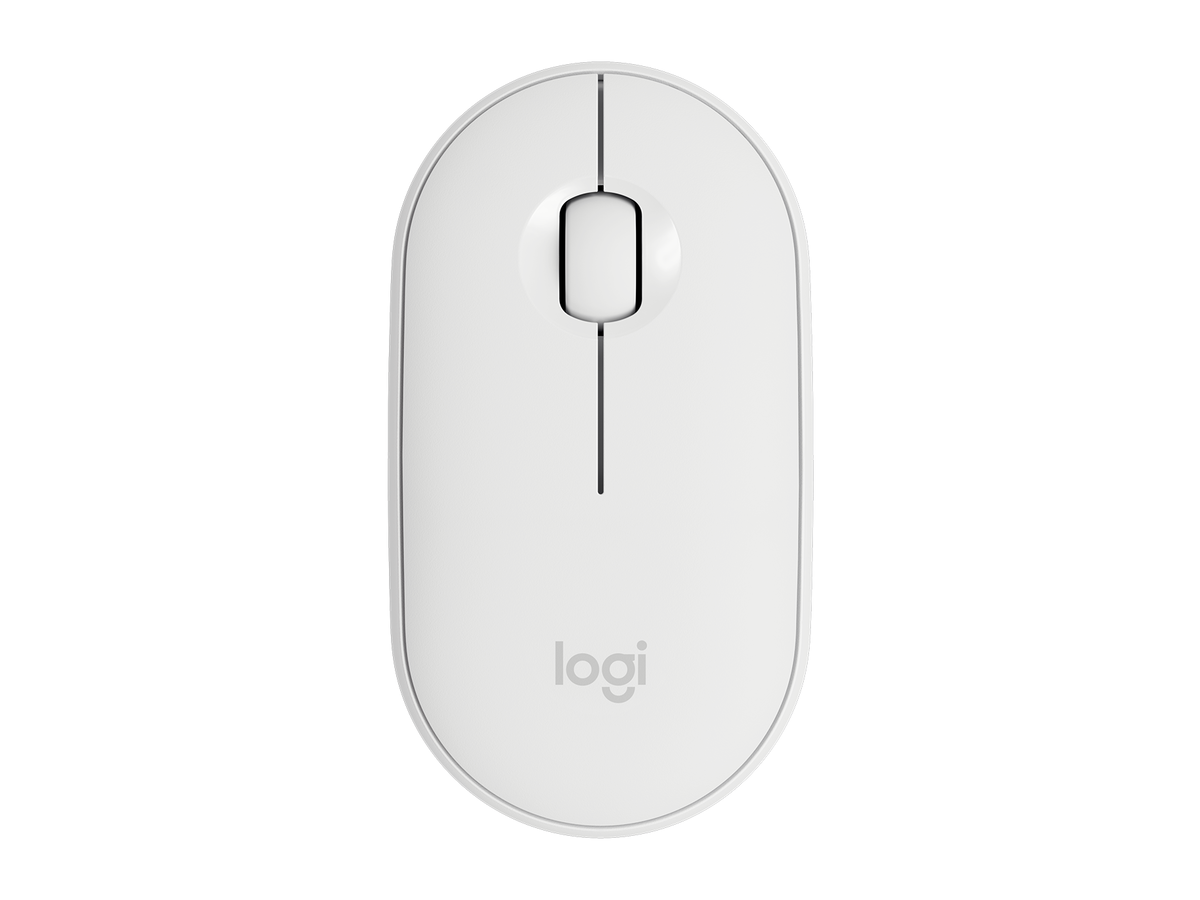 logitech Pebble M350 Wireless Mouse White
